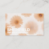 Zonnebloem Visitekaartje (Voorkant)