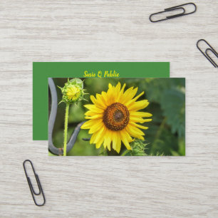 Zonnebloem Visitekaartje