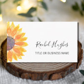 Zonnebloem Visitekaartje