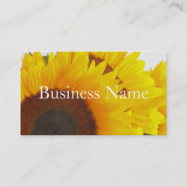 Zonnebloem Visitekaartje