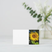 Zonnebloem Visitekaartje (Staand voorkant)