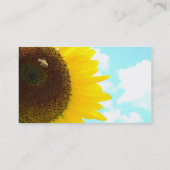Zonnebloem Visitekaartje (2) (Achterkant)