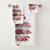 Zonnebloem vlag bad handdoek (Insitu)