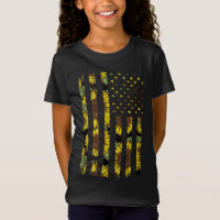 Zonnebloem Vlag Patriotic Yellow American Flag