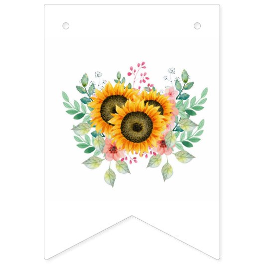 Zonnebloem Vlaggetjes (Derde vlag)