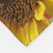 Zonnebloem Vleece Blanket Fleece Deken (Hoek)