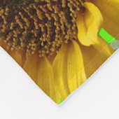 Zonnebloem Vleece Blanket Fleece Deken (Hoek)