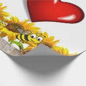 Zonnebloem Vlinderbloemig papier voor de opvulling (Hoek)