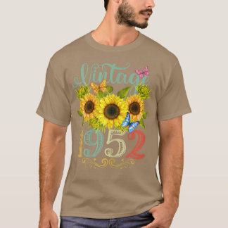 Zonnebloem vlinderbloemvlinder  1952 Fun. T-shirt