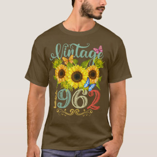Zonnebloem vlinderbloemvlinder  1962 Fun. T-shirt