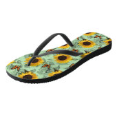 Zonnebloem Vlindermuiltjes Teenslippers (Schuin)