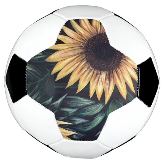 Zonnebloem Voetbal (Gedraaid)