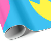 Zonnebloem Vogel Inpakpapier (Rol Hoek)