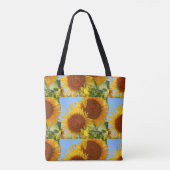 Zonnebloem - Volg het licht Tote Bag (Achterkant)