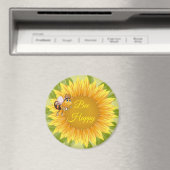 Zonnebloem voor bij van magnet (Insitu (Vaatwasser))