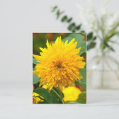 Zonnebloem voor Bloom Briefkaart (Staand voorkant)