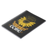 Zonnebloem voor de geestelijke gezondheid notitieboek (Linkerzijde)