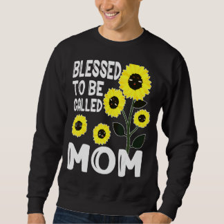 Zonnebloem voor de meeste mams trui