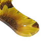 Zonnebloem voor de snijkant van glas snijplank (Hoek)