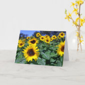 Zonnebloem voor Mamma Kaart (Gele Bloem)