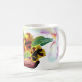 Zonnebloem voor moederdag koffiemok (Voorkant rechts)