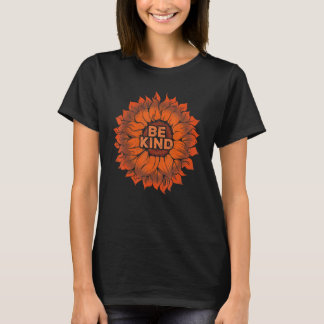 Zonnebloem Vriendelijk Zijn Vriendelijkheid Bewust T-shirt