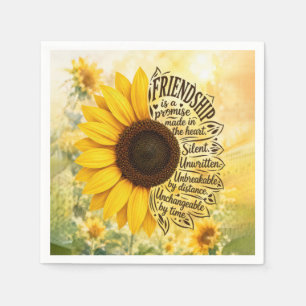 Zonnebloem Vriendschapsquote Servet