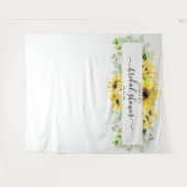 Zonnebloem Vrijgezellenfeest Achtergrond Foto Prop Wandkleed (Voorkant (horizontaal))