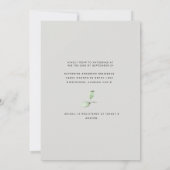 Zonnebloem Vrijgezellenfeest Foto Eucalyptus Kaart (Achterkant)