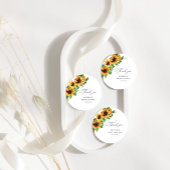 Zonnebloem Vrijgezellenfeest Gift Label