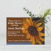 Zonnebloem Vrijgezellenfeest Kaart (Staand voorkant)