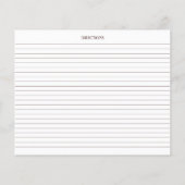 Zonnebloem Vrijgezellenfeest Recipkaart (Achterkant)