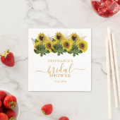 Zonnebloem Vrijgezellenfeest Servet (Insitu)