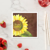 Zonnebloem Vrijgezellenfeest Servet (Insitu)