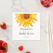 Zonnebloem Vrijgezellenfeest Servet (Insitu)