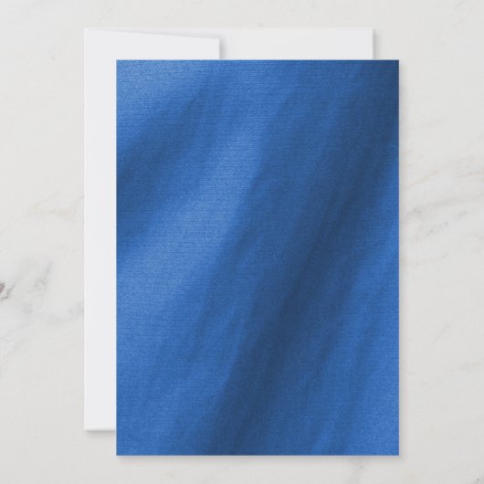 Zonnebloem Vrijgezellenfeest String Lights Navy Bl Kaart (Achterkant)