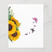 Zonnebloem Vrijgezellenfeest Trivia Flyer (Achterkant)