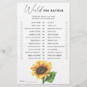 Zonnebloem vrijgezellenfeest Wil ze liever spel (Voorkant)