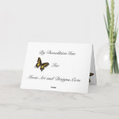 Zonnebloem, vrolijke Moederdag! Kaart (Achterkant)