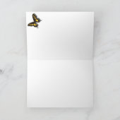 Zonnebloem, vrolijke Moederdag! Kaart (Binnen)