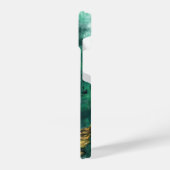 Zonnebloem Vrouw iPhone Case Hoesje (Linkerkant)