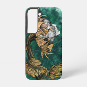 Zonnebloem Vrouw Samsung Galaxy of iPhone Hoesje