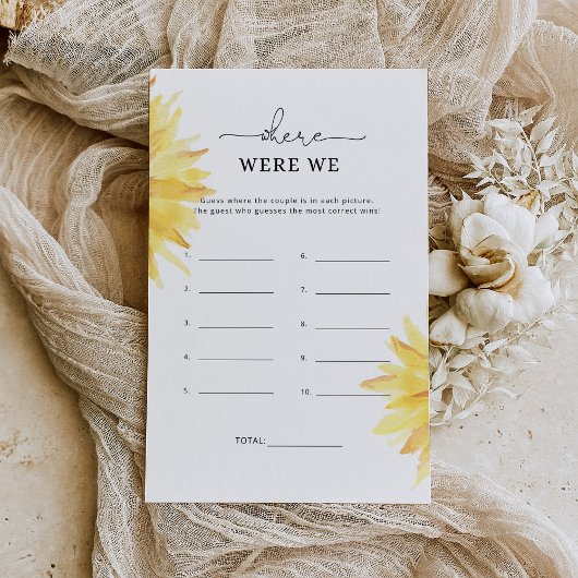 Zonnebloem Waar waren we vrijgezellenfeest?