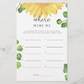 Zonnebloem Waar waren we vrijgezellenfeest? (Voorkant)