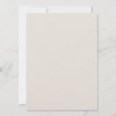 Zonnebloem Wagon bruiloft Kaart (Achterkant)