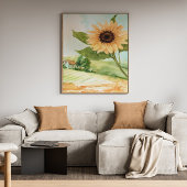 Zonnebloem Wall Art Canvas