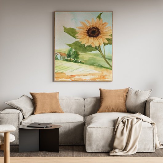 Zonnebloem Wall Art Canvas