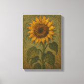  Zonnebloem Wall Art - Rustieke Botanische Huis Canvas Afdruk (Voorkant)