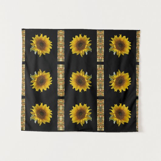 Zonnebloem Wandkleed (Voorkant (horizontaal))