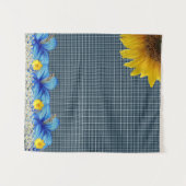 Zonnebloem Wandkleed (Voorkant (horizontaal))